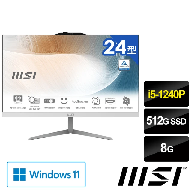 MSI 微星 24型 i3 液晶電腦-白色(Modern A