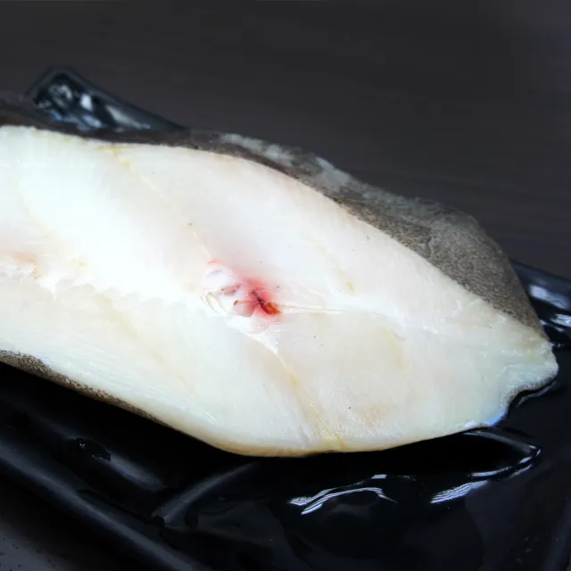 【急鮮配-優鮮配】厚切無肚洞格陵蘭大比目魚6片(約380g/片-凍)