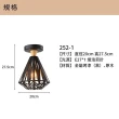 【Honey Comb】工業風單吸頂燈-黑(MK252-1)