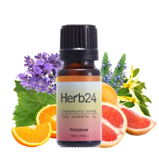 【草本24】Herb24 浪漫之舞 複方純質精油 10ml(心的悸動、100%純植物萃取)