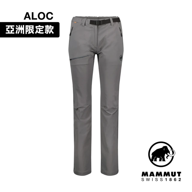 Mammut 長毛象 Yadkin 2.0 SO Pants AF W 日系彈性防潑水登山長褲 鋼鐵灰 女款 #1021-01220