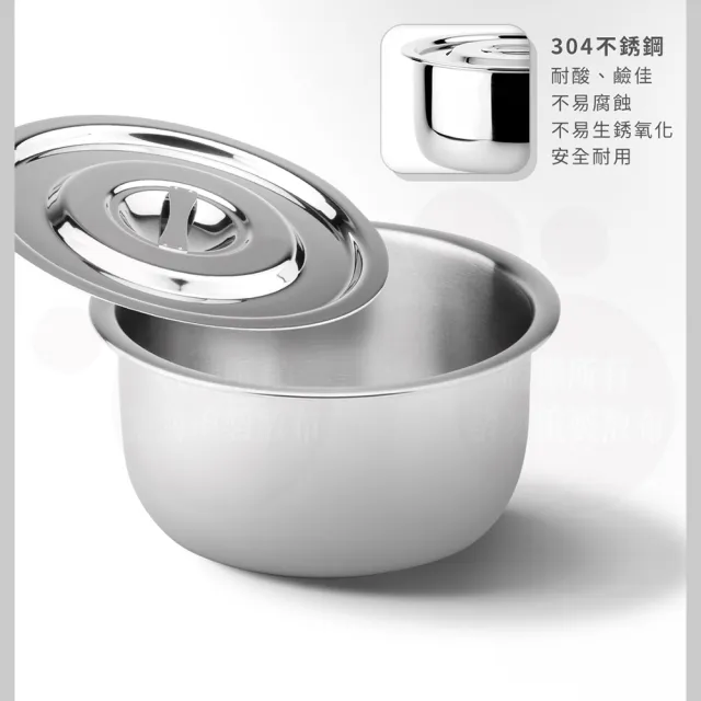 【ZEBRA 斑馬牌】304不鏽鋼6F14調理鍋 14cm 1.1L(平蓋可堆疊 多功能鍋)