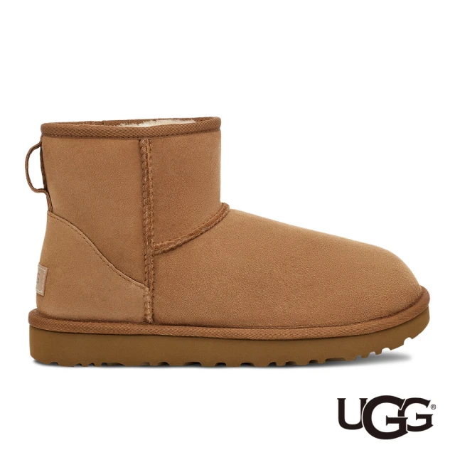 UGG 女鞋/靴子/女靴/雪靴/Classic Mini II(栗子棕-UG1016222CHE)