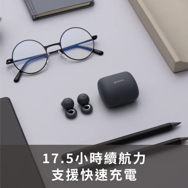 SONY 索尼】A級福利品WF-L900 LinkBuds 真無線開放式藍牙耳機(公司貨