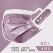 【Finetech 釩泰】平面素色 成人醫用口罩 醫療口罩(50入/盒)