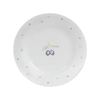 【CorelleBrands 康寧餐具】紫梅10吋平盤(110)