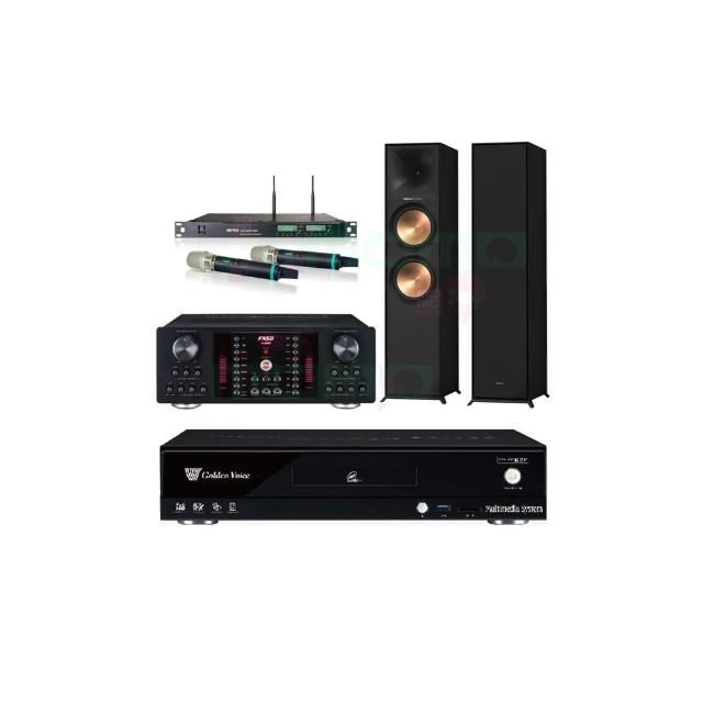 【金嗓】CPX-900 K2F+FNSD A-480N+ACT-8299PRO++R-800F(4TB點歌機+擴大機+無線麥克風+喇叭)