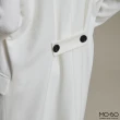 【MO-BO】雙層領落肩厚料長版西裝背心(MORE BYLEWAY 許允樂聯名款)