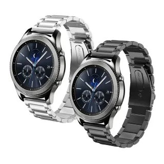 【Timo】SAMSUNG三星 Galaxy Watch 40/42/44mm通用 不鏽鋼金屬錶帶(錶帶寬度20mm)