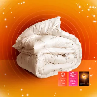 【田中保暖試驗所】雙人特大8x7尺 日本大和JIS 100%健康防蹣抗菌被 冬被(防蹣認證)