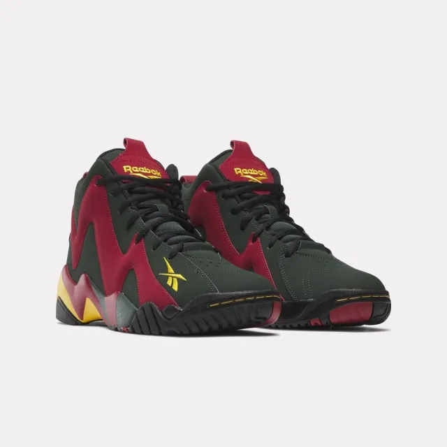 【REEBOK】Hurrikaze II 男 籃球鞋 運動 球鞋 Shawn Kemp 綠紅黃(100033880)