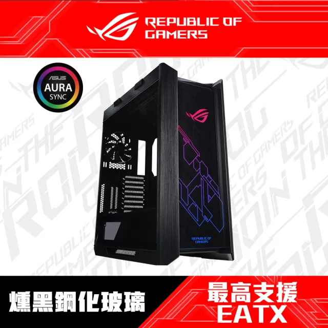 【ASUS 華碩】750W電源+機殼★TUF GAMING 750W ATX3.0 金牌電源供應器+GX601玻璃機殼