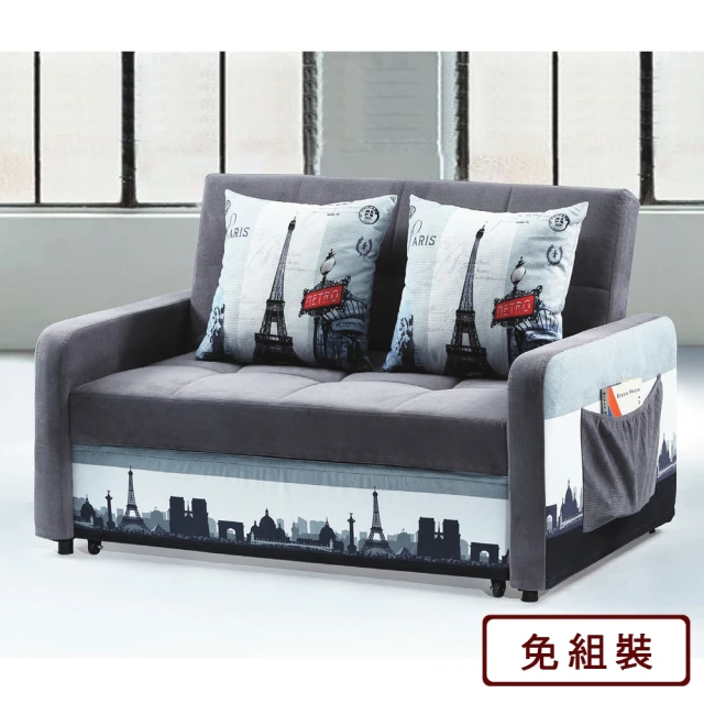NTONE 輕量款沙發床100cm寬單雙人沙發(椅背角度五段