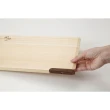 【日本貝印KAI】日本製-匠創名刀關孫六 薄型 可立式 斜邊 天然檜木砧板 切菜板 料理板(39x24x1.3cm)