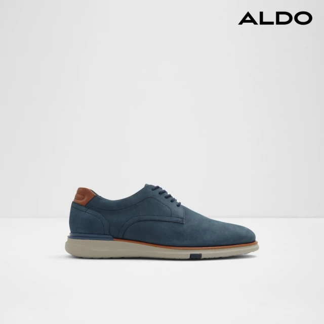 ALDO SENECA-流行撞色時尚綁帶休閒鞋(藍色)