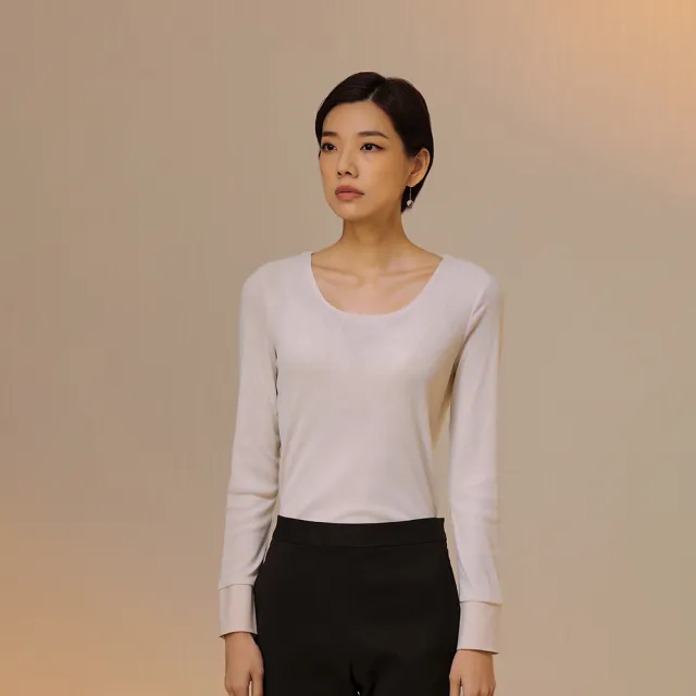 【giordano ladies】23FW_雙層網紗上衣(02323507)