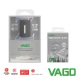 【VAGO】VAGO Z 旅行衣物輕巧微型真空收納機套組-黑(真空壓縮機+收納袋40X50cm*2)