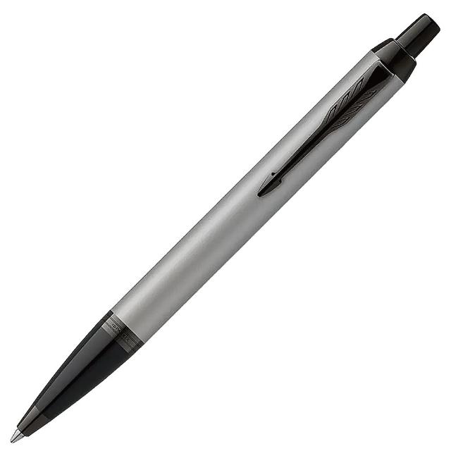 【PARKER】Parker 派克 新IM 特別款內斂灰原子筆  免費刻字(原廠正貨)