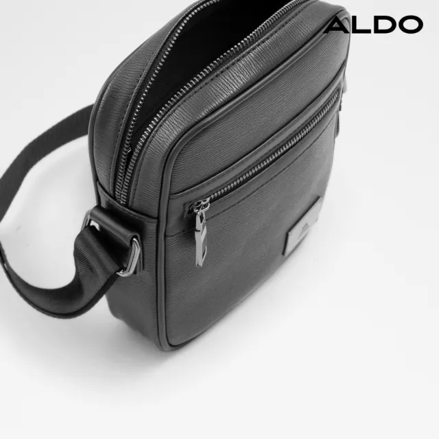 【ALDO】ELAEWIEN-簡約設計斜背包-男包(黑色)