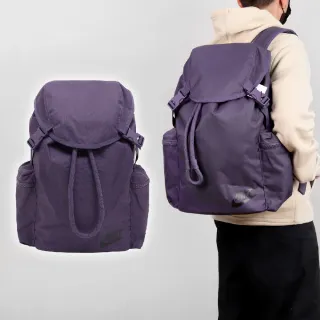 【NIKE 耐吉】包包 Heritage Backpack 男女款 紫 後背包 束口 雙肩背 運動背包(BA6150-573)
