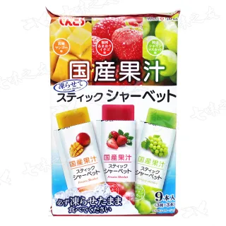 【SHINKO】條狀冰沙果凍 綜合水果口味 324g(2包/組)