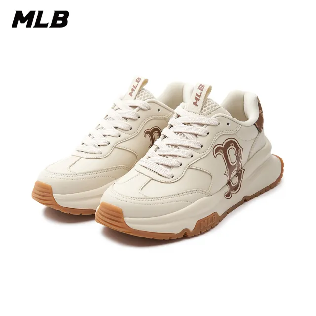 【MLB】MONOGRAM老爹鞋 Chunky Runner系列 波士頓紅襪隊(3ASHCRM3N-43BRS)