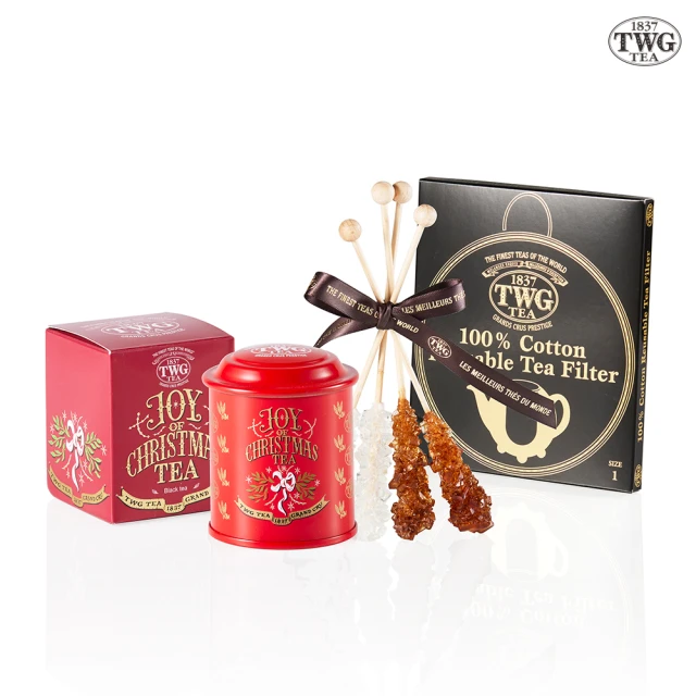 TWG Tea 迷你茶罐 聖誕快樂黑茶 20g/罐(Joy 
