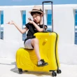 【bebehome】可坐騎行拉桿式造型兒童行李箱(24吋)