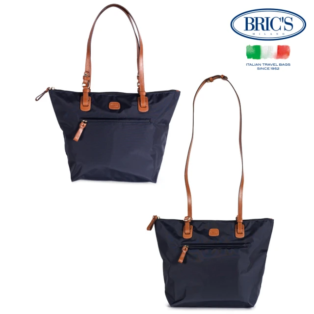 【BRIC S】義大利時尚 X-Bag 3合1中手提肩背袋(側背包/肩背包/旅行袋)