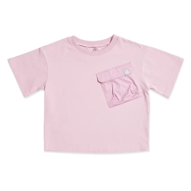 【奇哥官方旗艦】CHIC BASICS系列 男女童裝 造型口袋短袖T恤/上衣 1-8歲(4色選擇)