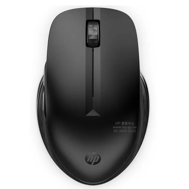 【HP 惠普】435 Multi-Device Wireless Mouse無線滑鼠(3B4Q5AA/2.4GHz或藍牙連線/3向滾輪/4個可自訂鍵)