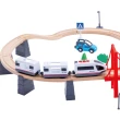 【ToysRUs 玩具反斗城】Speed City Railway極速城市 木製電動火車-維修廠