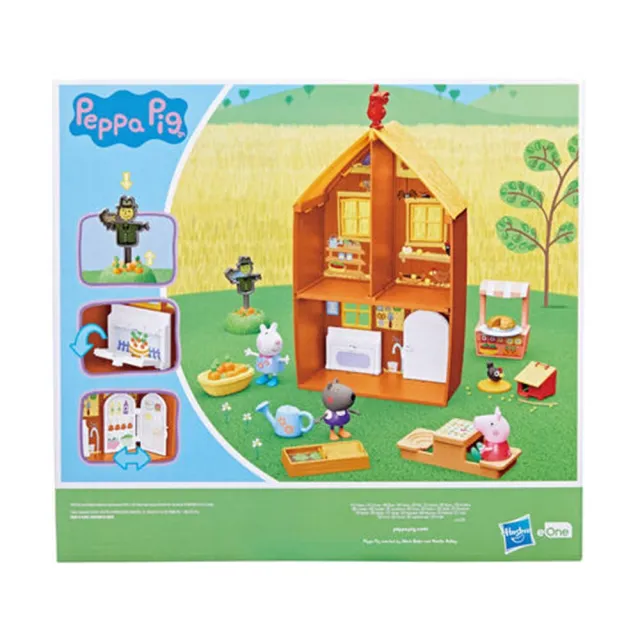 【ToysRUs 玩具反斗城】Peppa Pig粉紅豬小妹 農場小屋遊戲組