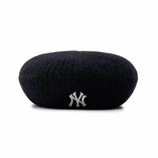 【MLB】針織貝蕾帽 紐約洋基隊(3ACBA0136-50BKS)