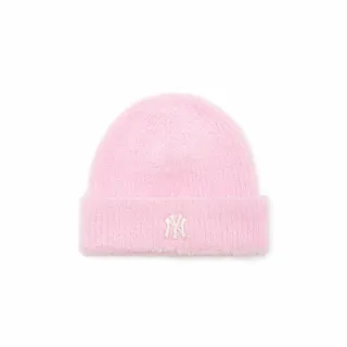 【MLB】童裝 水貂毛線帽 毛帽 童帽 紐約洋基隊(7ABNB0336-50PKL)