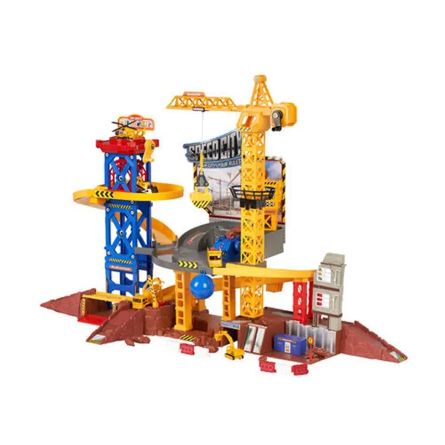 【ToysRUs 玩具反斗城】Speed City Construction極速城市 建築工程套組
