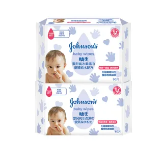【Johnsons 嬌生】嬰兒純水柔濕巾 箱購24入(一般/加厚型任選)