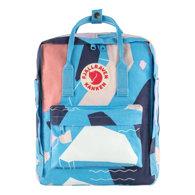 Fjallraven Kanken Classic Art 藝術家系列 藍色 空肯包 北極狐 小狐狸 瑞典 書包 方型 後背包 背包