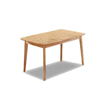 【ASSARI】芽依免組裝餐桌椅組(一桌四椅)
