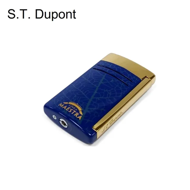 【S.T.Dupont 都彭】MAXIJET系列 打火機 partagas 深藍色(20095)