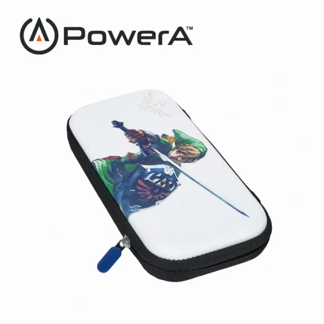 【PowerA】任天堂官方授權 Switch 副廠 輕便薄型收納包(1526550-01-薩爾達之劍)