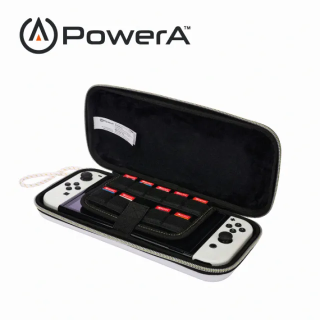 【PowerA】任天堂官方授權 Switch 副廠 旅行專業薄型收納包(NSCS0054-01-薩爾達公主)