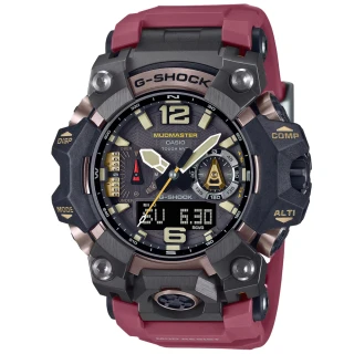 【CASIO 卡西歐】G-SHOCK MUDMASTER系列 旗艦錶款 太陽能 藍芽 多功能腕錶 母親節 禮物(GWG-B1000-1A4)