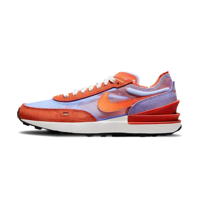 【NIKE 耐吉】W WAFFLE ONE 女鞋 橘藍紫色 小SACAI 運動 休閒鞋 DC2533-800