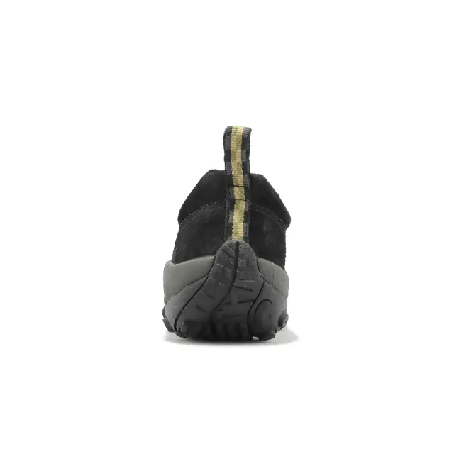 MERRELL】休閒鞋Jungle Moc 男鞋黑麂皮套入式耐磨懶人鞋(ML005555