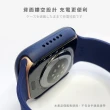 【Timo】Apple Watch 44mm 二合一鋼化玻璃全包覆保護套