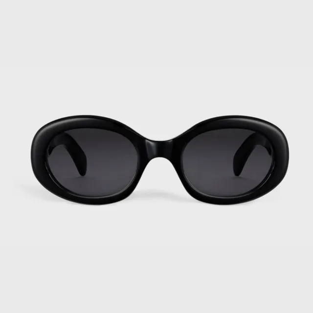 【CELINE】小紅書爆款 凱旋門橢圓抗UV太陽眼鏡(CL40194U-01A)