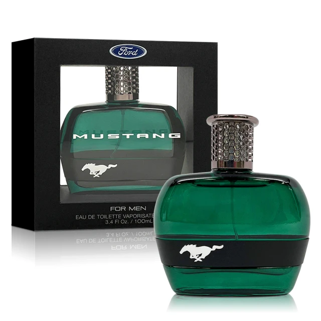 FORD MUSTANG 福特野馬 美式傳奇綠鑽男性淡香水100ml(專櫃公司貨)