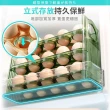 【DREAMCATCHER】自動翻轉雞蛋盒(可裝30顆蛋/雞蛋收納盒/蛋盒/冰箱收納盒/雞蛋架/裝蛋盒)