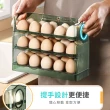 【DREAMCATCHER】自動翻轉雞蛋盒(可裝30顆蛋/雞蛋收納盒/蛋盒/冰箱收納盒/雞蛋架/裝蛋盒)